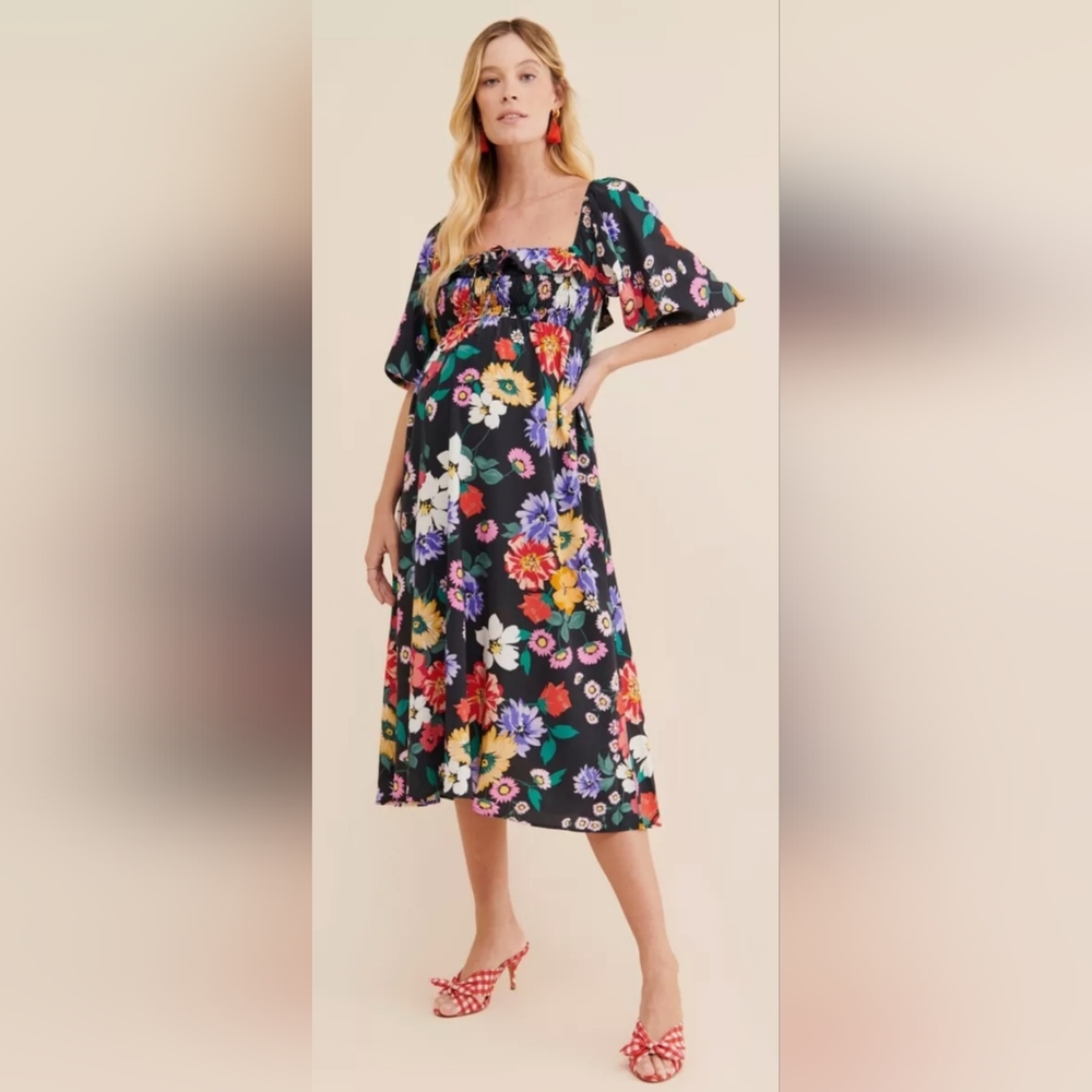 Anthropologie Yumi Kim Eternal Sunshine Maternity Tina Dress, Size XL